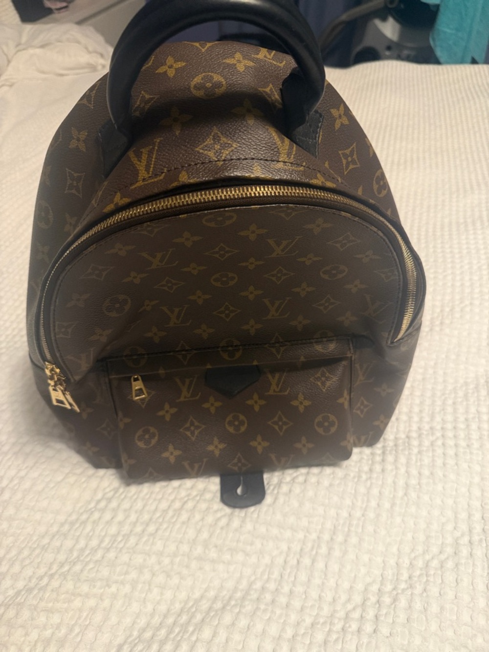 Louis Vuitton Palm Springs medium Brown Monogram Backpack - Picture 7 of 12